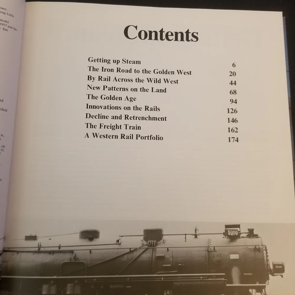 The History of the Western Railroads, VGUC